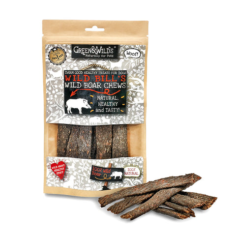 Green & Wilds Wild Boar Tough Chew 160g