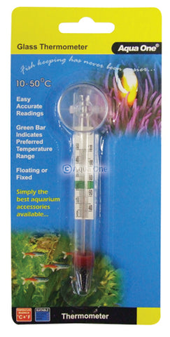 AquaOne Glass Thermometer