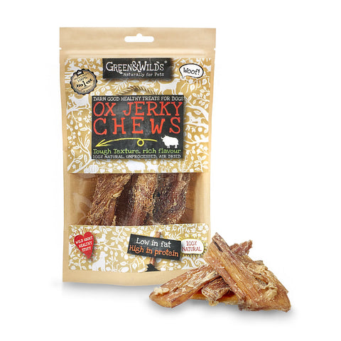 Green & Wilds Ox Jerky Chews 150g