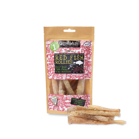 Green & Wilds Red Fish Rollies