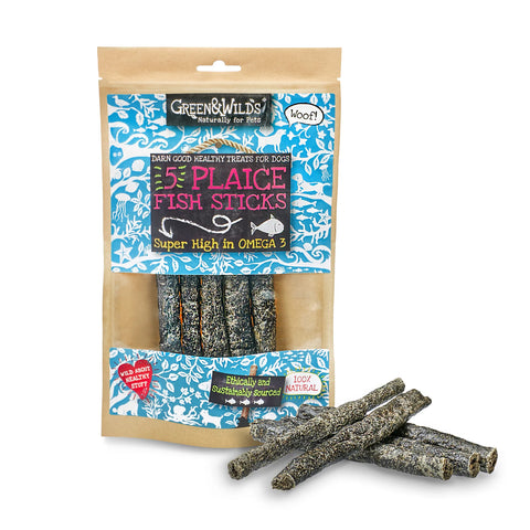 Green & Wilds 5 Plaice Fish Sticks