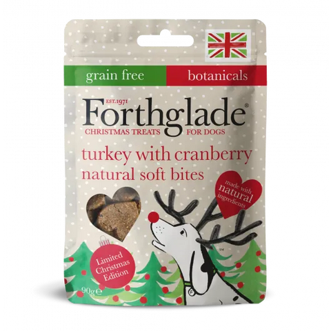 Forthglade Christmas Turkey & Cranberry Soft Treat 90g