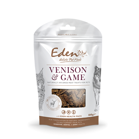 Venison & Game Treats 100g Cat/Dog