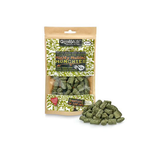 Green & Wilds Mighty Mussel Munchies 130g
