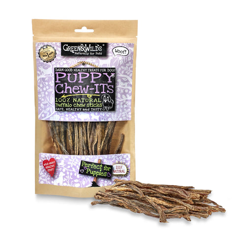 Green & Wilds Puppy Chew-its 80g