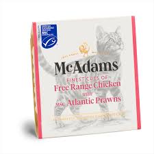 McAdams Cat Free Range Chicken With MSC Prawns 100g