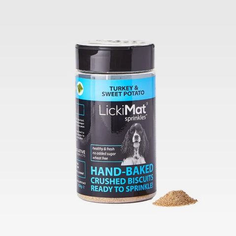 LickiMat Sprinkles Turkey & Sweet Potato 150g